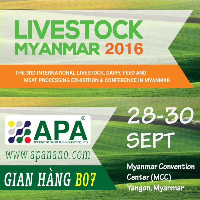 Thư mời: Triển Lãm Livestock Myanmar 2016 – MCC Yangon