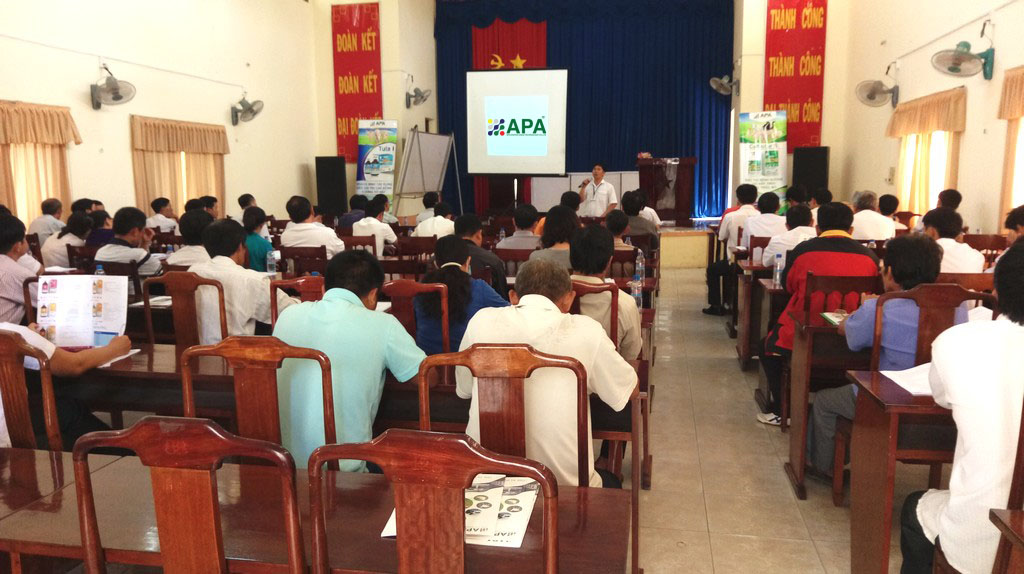APA held seminar in Binh Phuoc province to introduce APA products - Thailand technology.