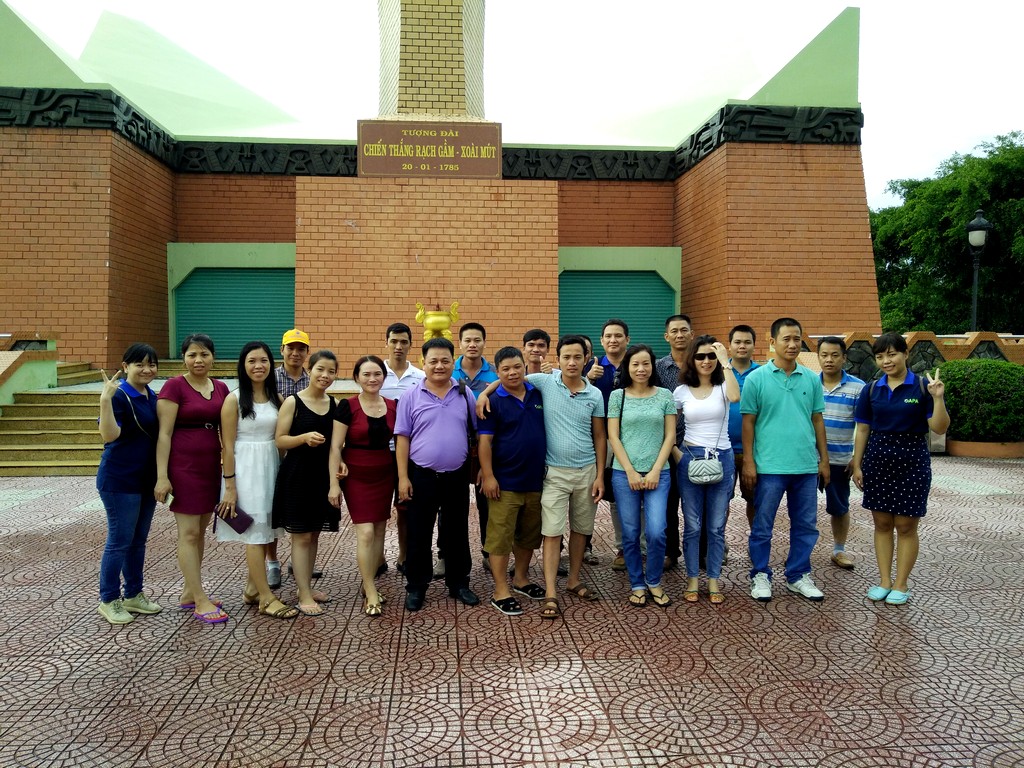 Northern customers visited APA Factory and enjoyed Mekong Delta tour (3-4/8/2016)