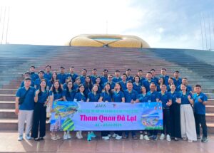 Công ty TNHH Công nghệ Nano Hợp nhất APA tổ chức du lịch nghỉ mát cho toàn thể nhân viên.